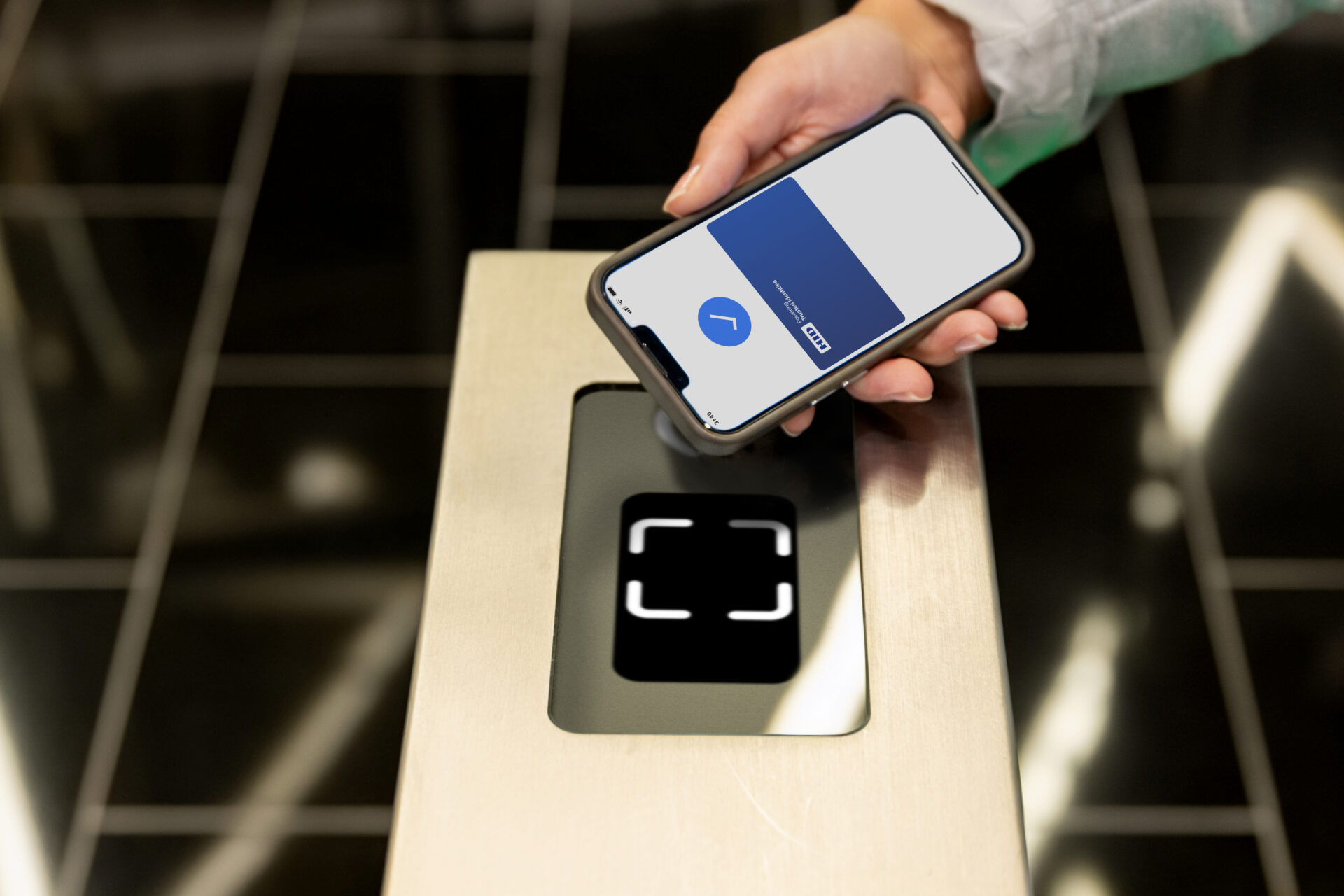 Turnstile access control entry management